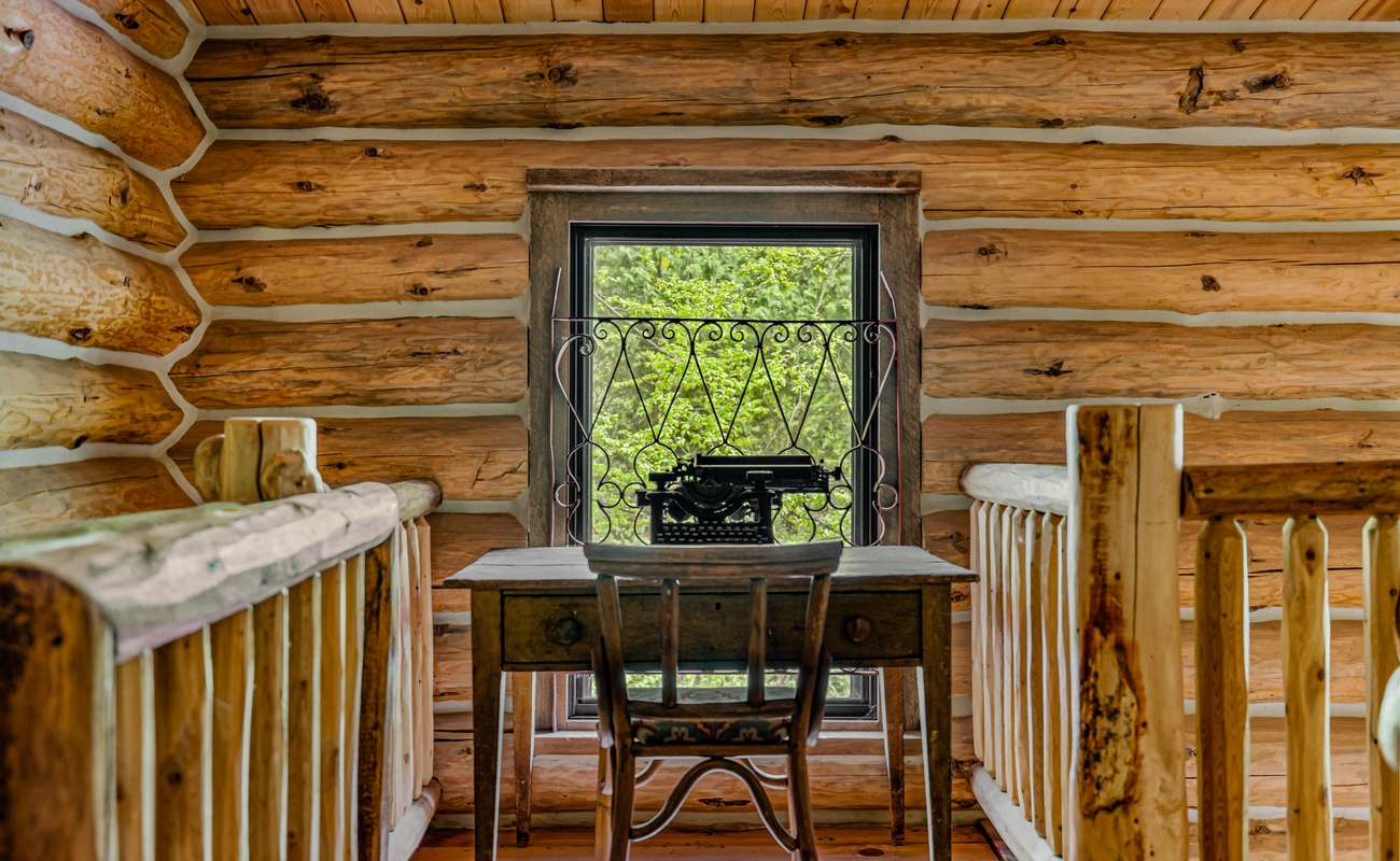 A quiet perch for morning journaling or peaceful thoughts.