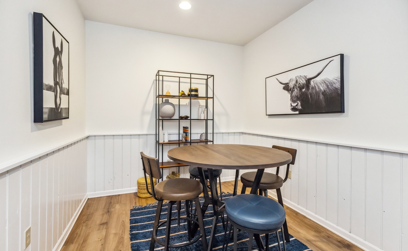 Additional living space can be found in the bright and airy basement.