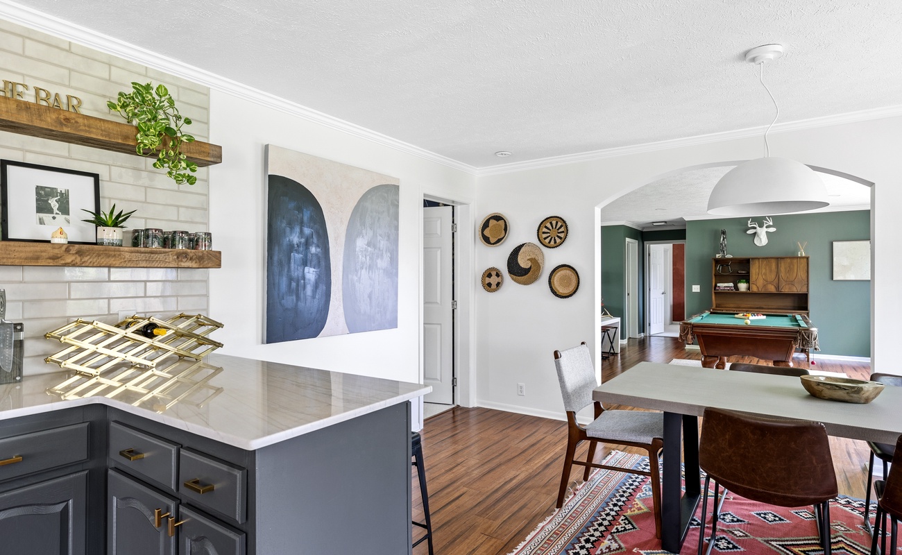 Colorful decor and comfortable accommodations make The Birdcage the perfect escape.