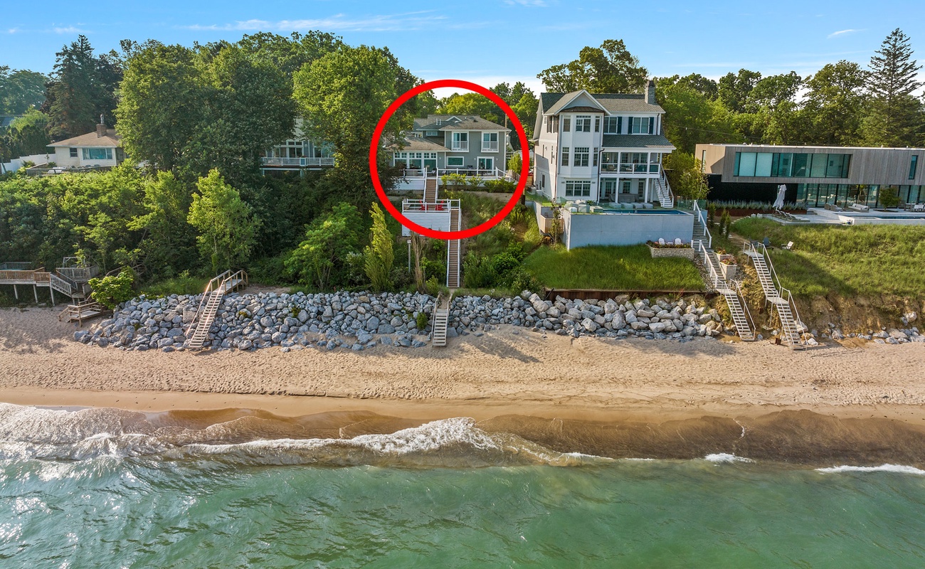 Our location directly on Lake MI is a true showstopper.