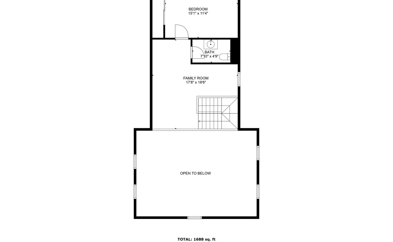 Second Floor Layout
