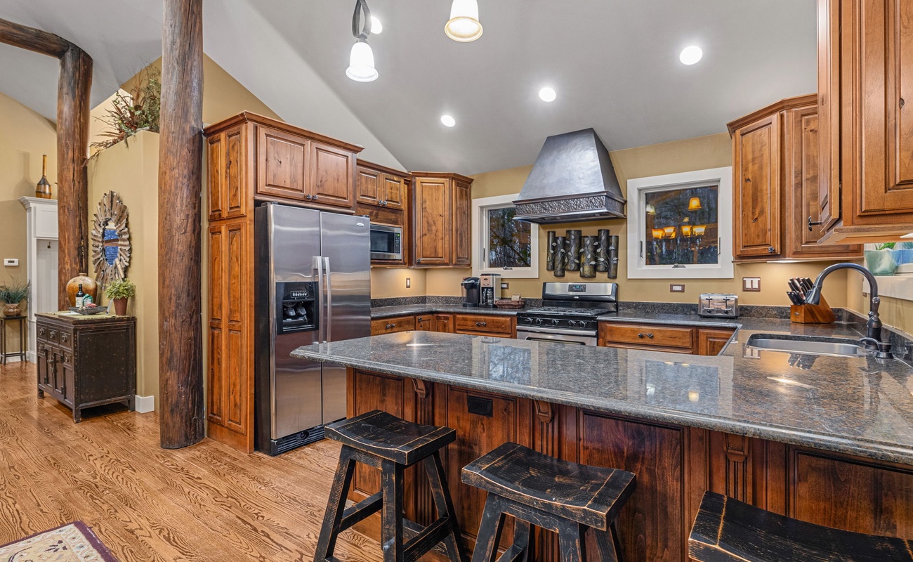 Meals taste better when they’re made in a kitchen like this.