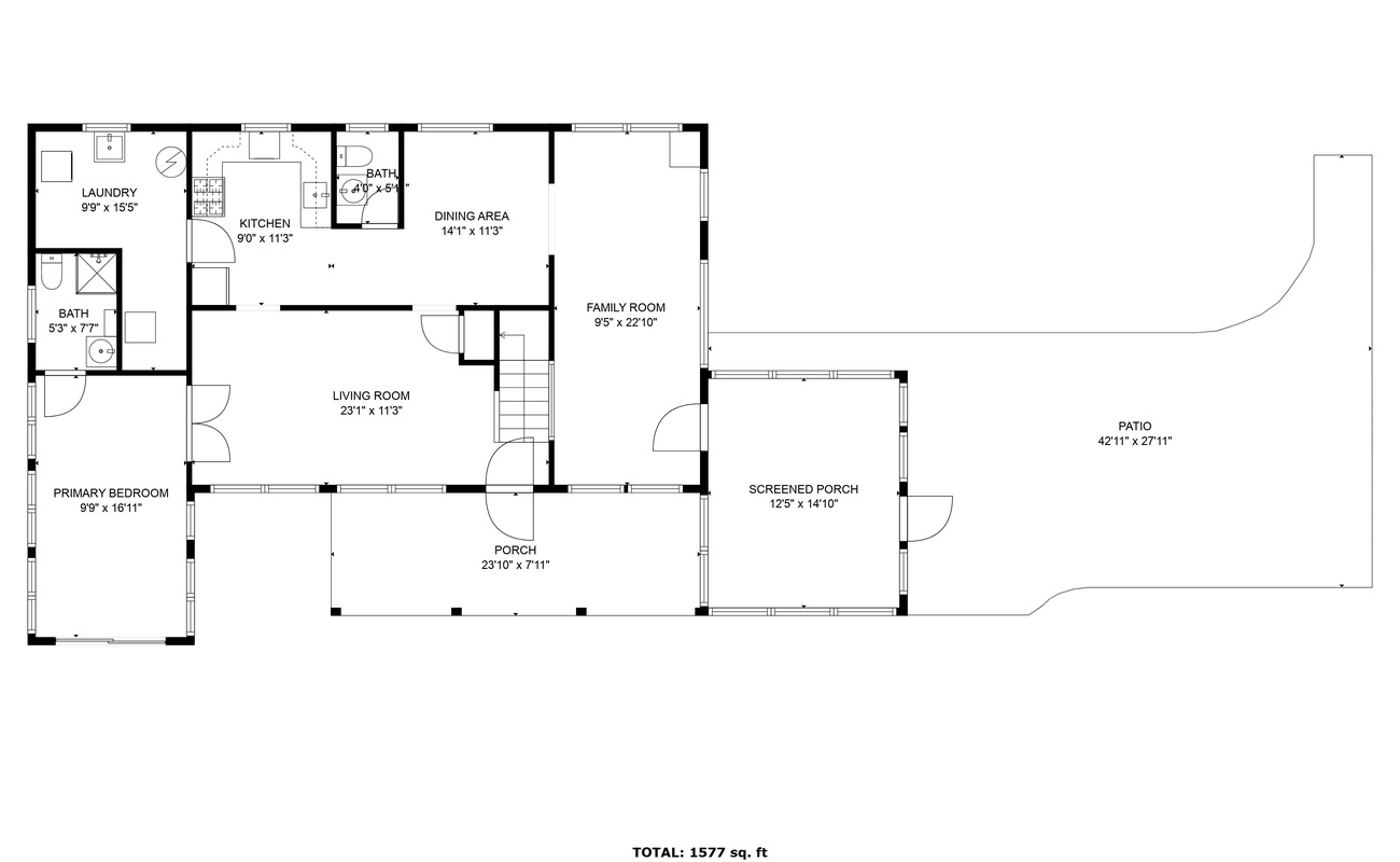 Whispering Arbor's First Floor Layout