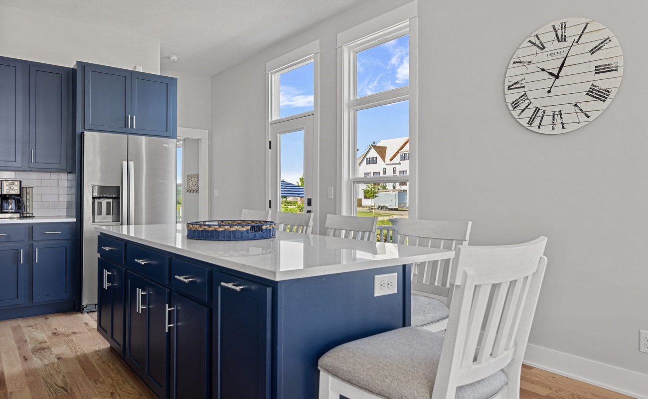 When you and your guests want to hang out with a morning cup of coffee? Mm-hm.