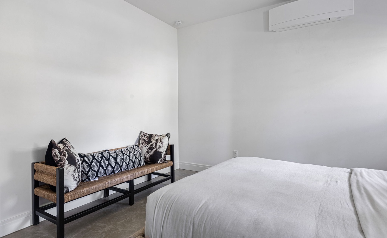 A quiet nook for restful nights and peaceful mornings.