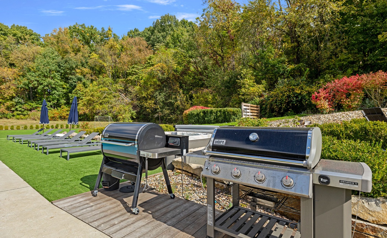 Firing up the grill and chilling by the pool—weekend plans, are sorted!