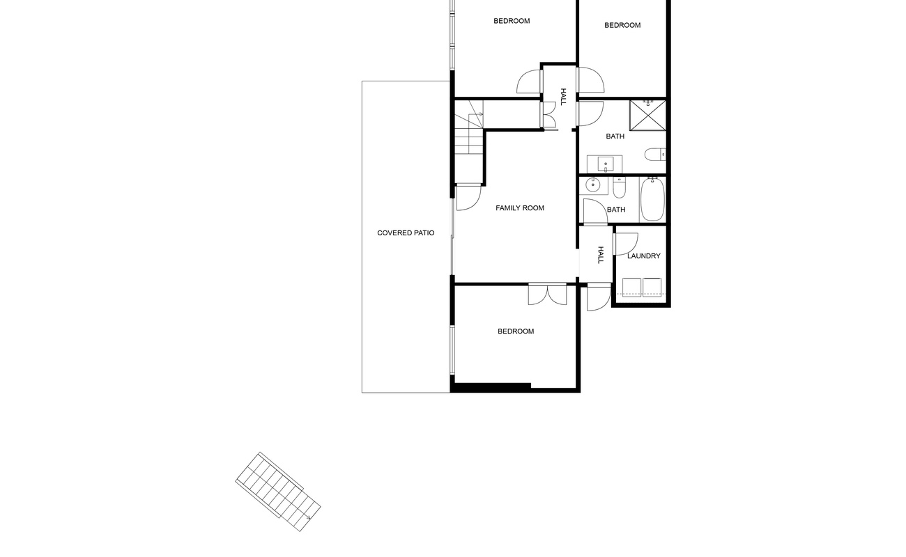 2nd Floor layout of Gasthaus Fox