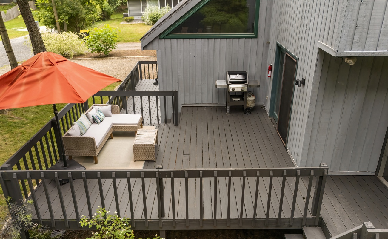 Step out and soak in the calm because deck days are the best days.