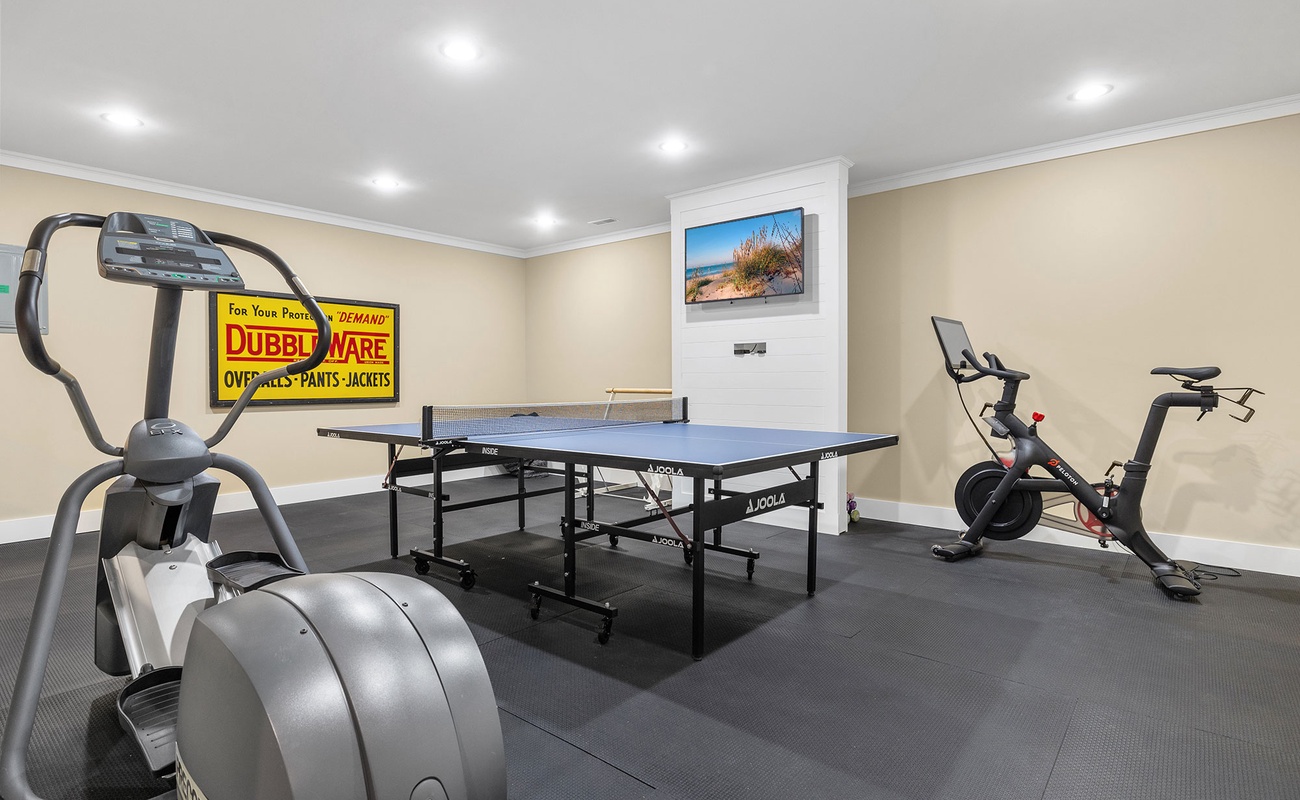 Game on! Ping-pong, Peloton, or both?