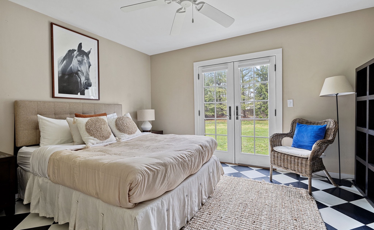 Bedroom 3 is on the main level and has a queen-size bed.