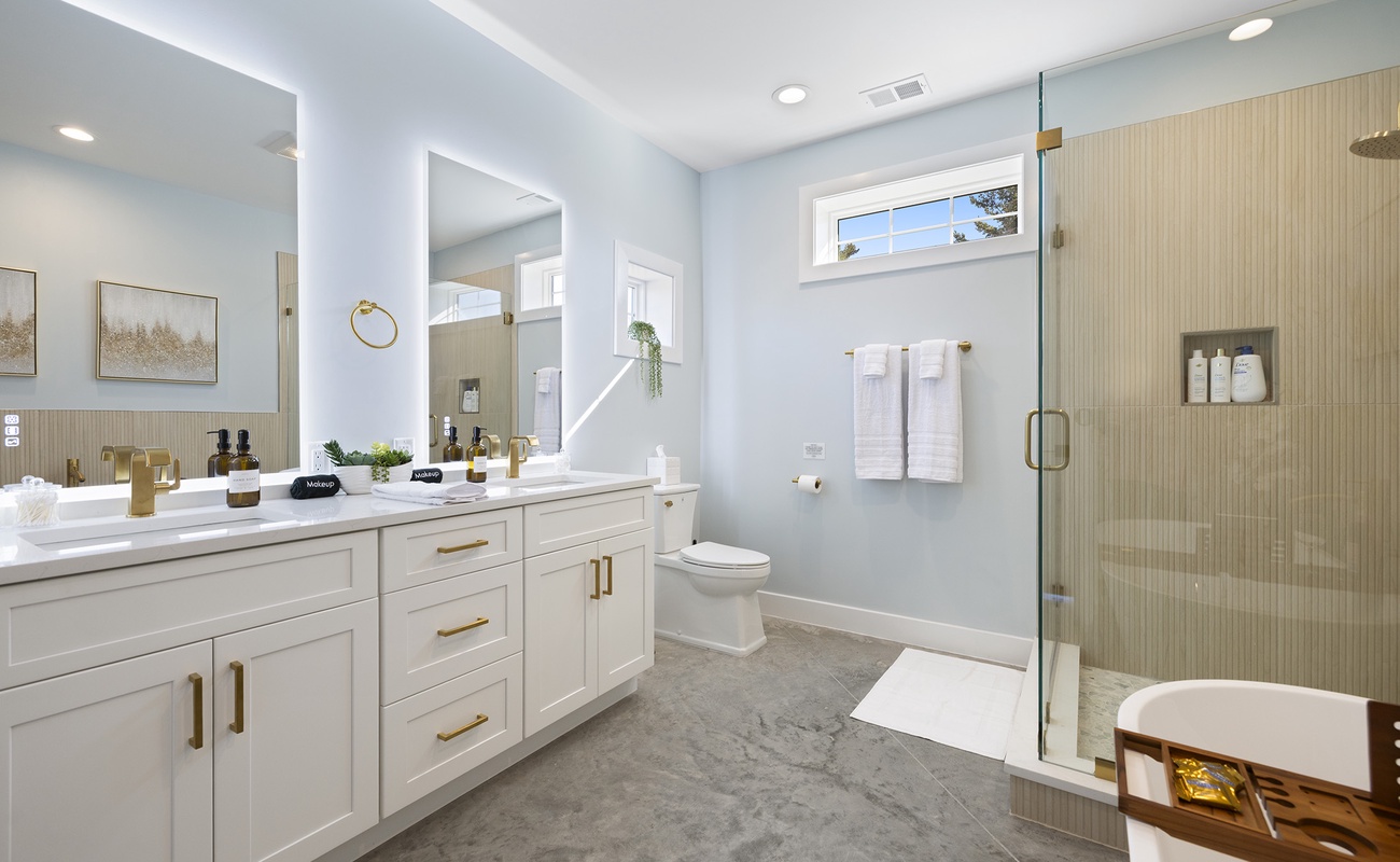 Refresh and reset in a bright bathroom made for calm mornings.