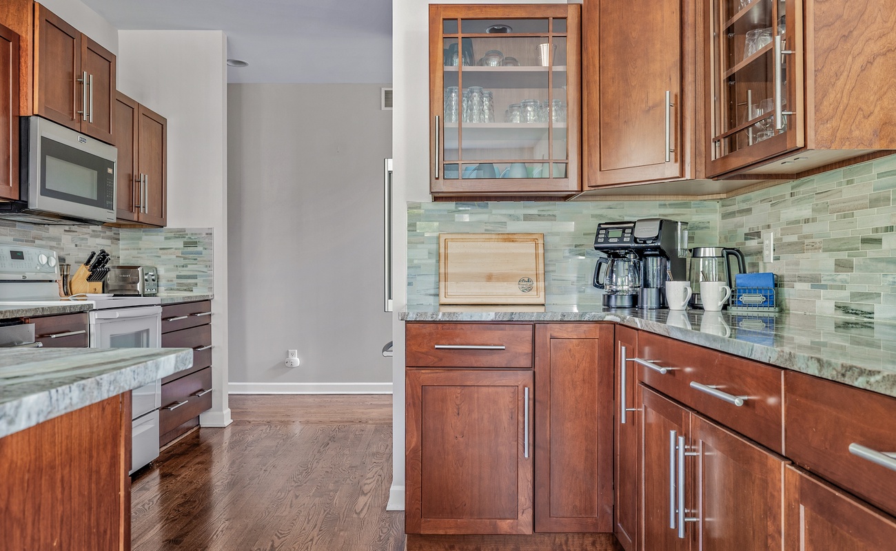 Coffee first, plans later—this nook fuels every kind of vacation day.