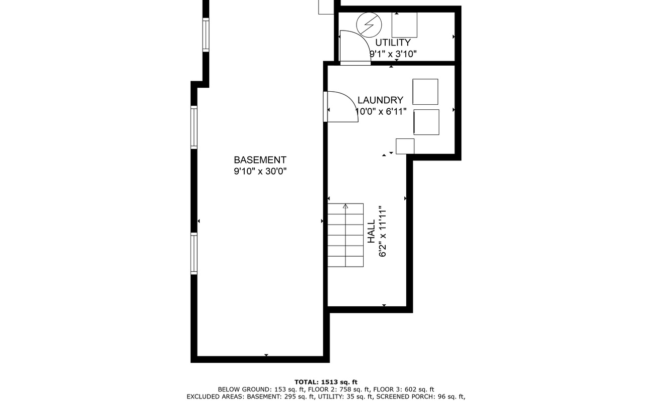 La Maison du Lac's Basement Layout.