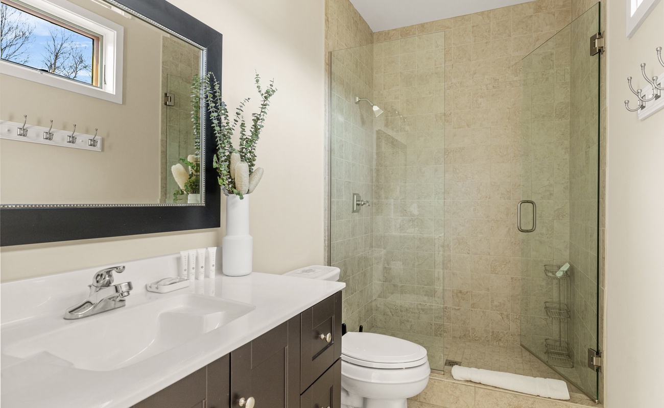 Scrub-a-dub in seaside style—because even showers deserve a little beachy flair!