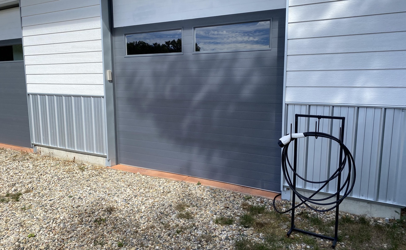 We have a convenient Level 2 EV charger for guest use!