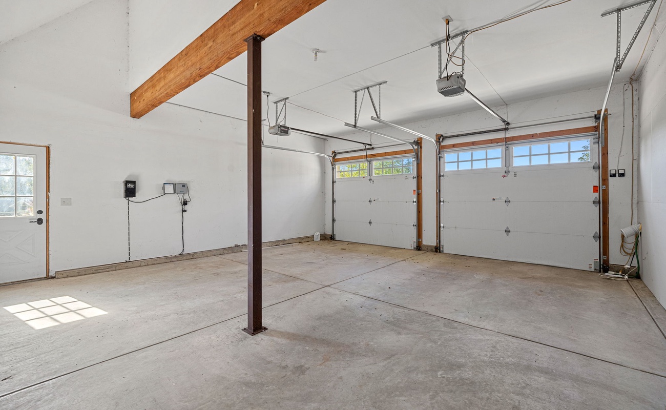 Park the cars, store the stuff, and still have room to dance!