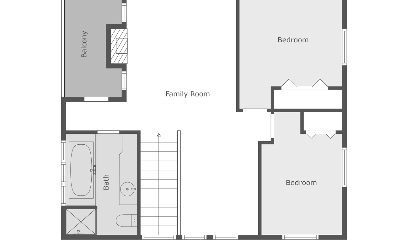 Forest House 2nd floor layout