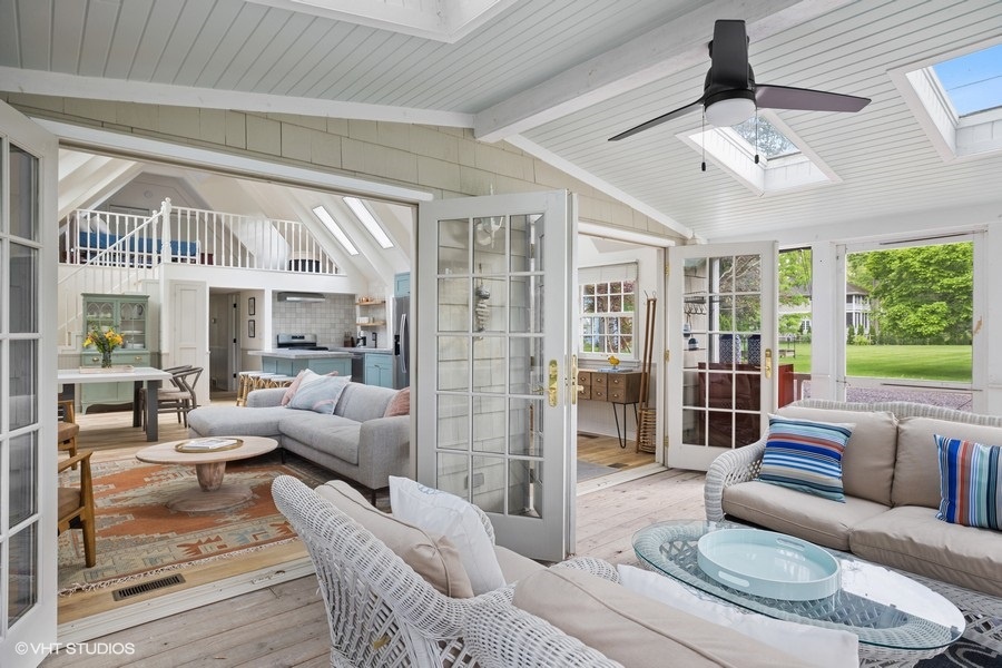 A perfect spot for morning coffee or evening wine.