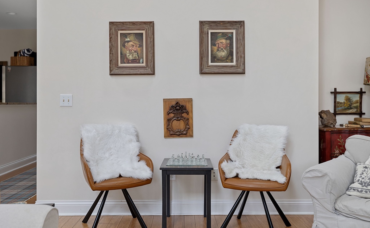 When a game of chess is your - or your guests' - jam, we've gotcha' covered.