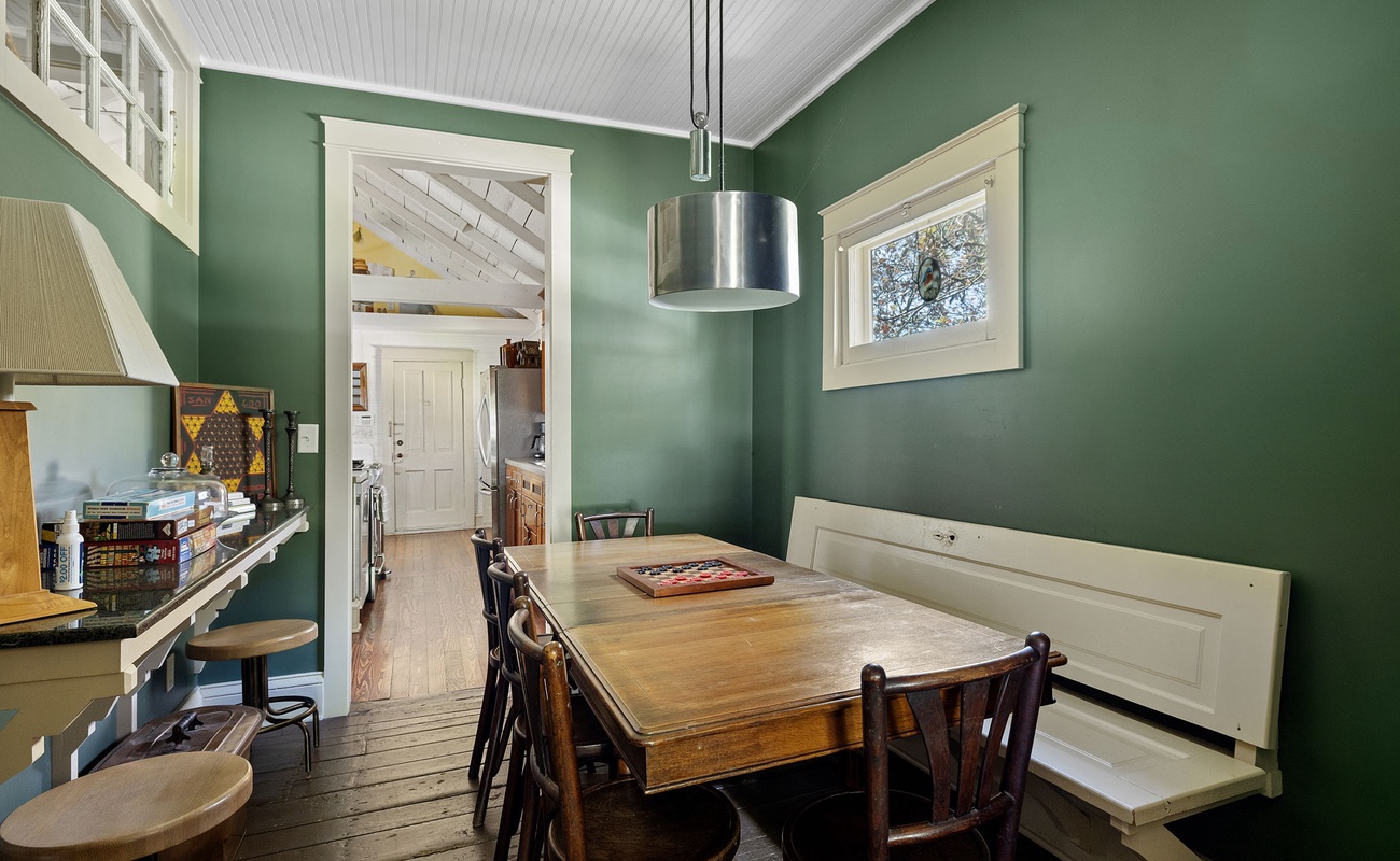 This cozy nook is perfect for board game nights and endless laughter. Who's ready for a round of fun?