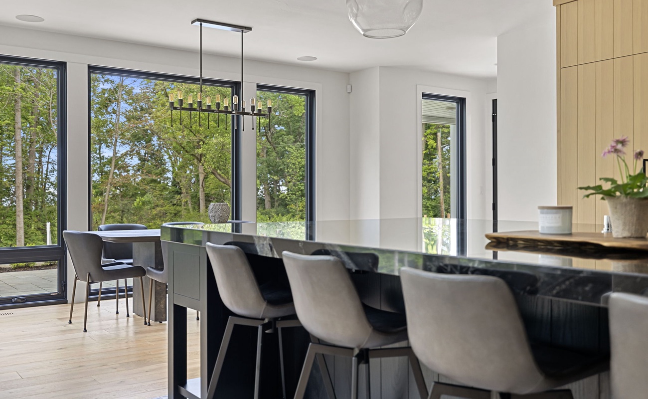 There's nothing like starting the day in a sleek and stylish kitchen.