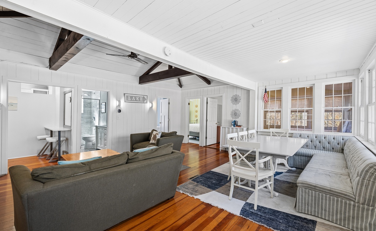 We love this welcoming space for everyday life living!