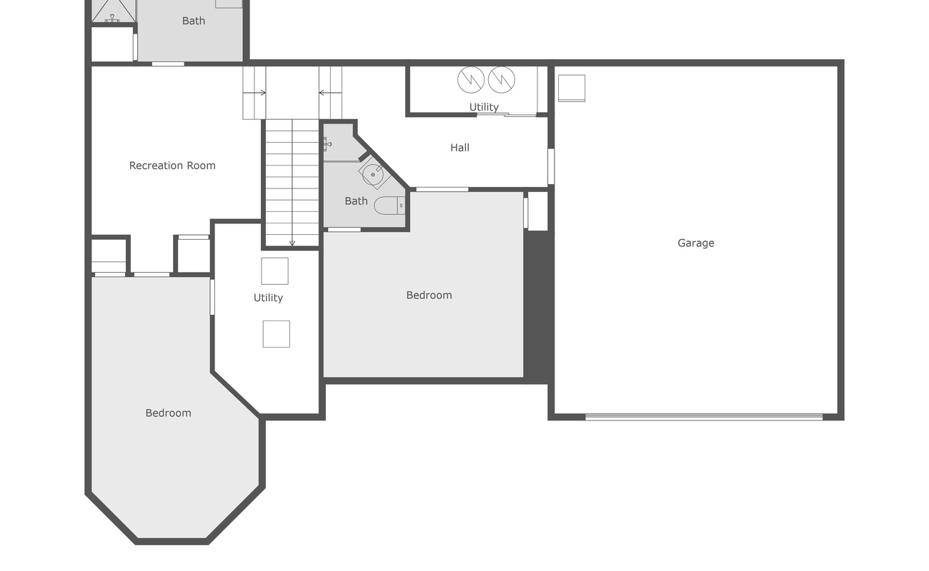 Sunny Dunes Retreat Basement Layout