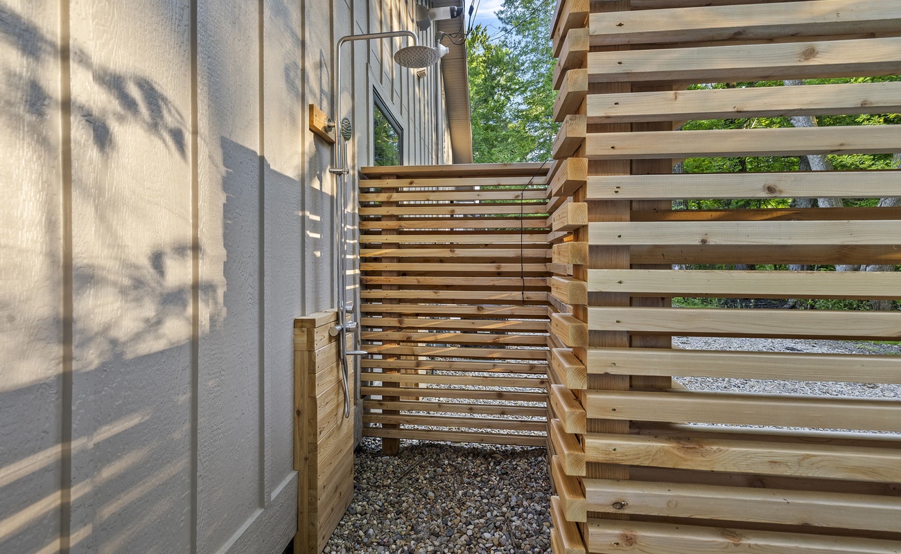 Shower up and wash away.