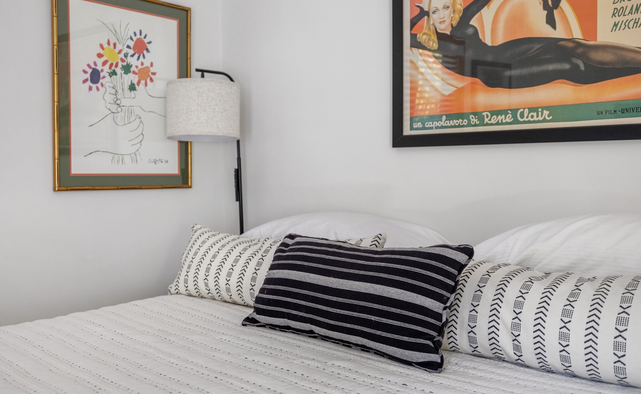 Simple yet sophisticated, this bedroom is a testament to the power of good design.