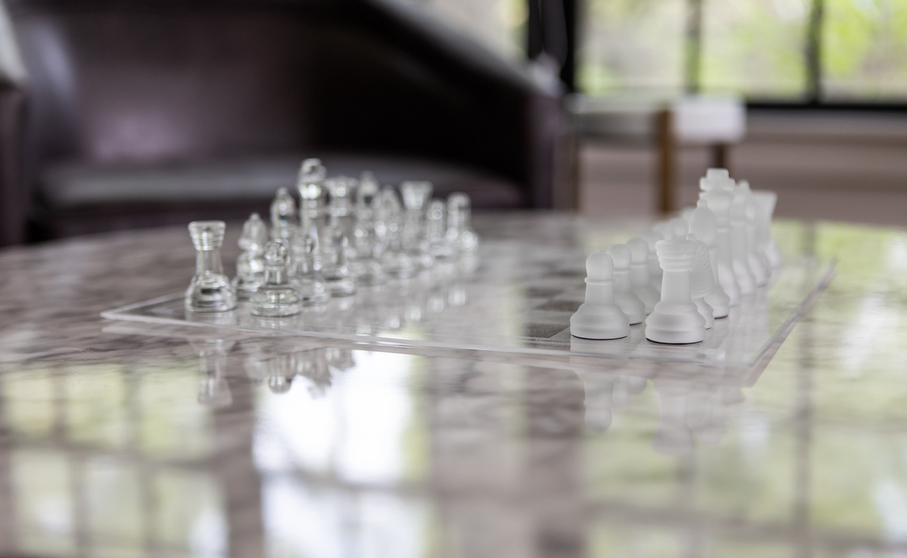 The Black Door Bungalow even has entertainment options for those with the most discerning taste.