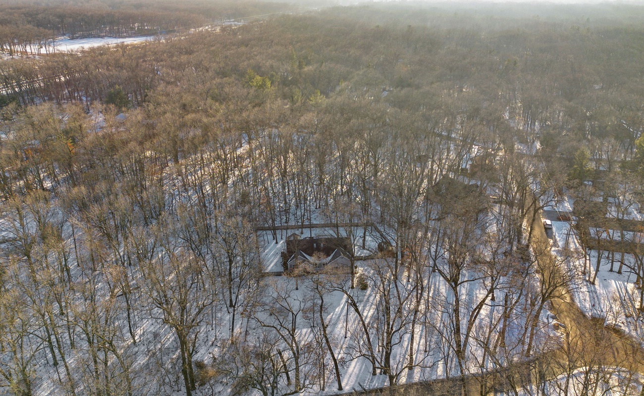 Winter wonderland views as far as the eye can see.