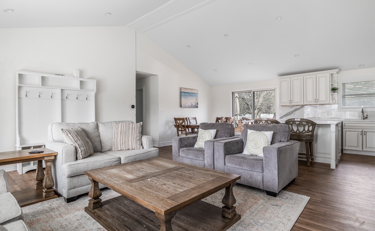 Welcome to the living room that says, “Stay awhile… or forever.”