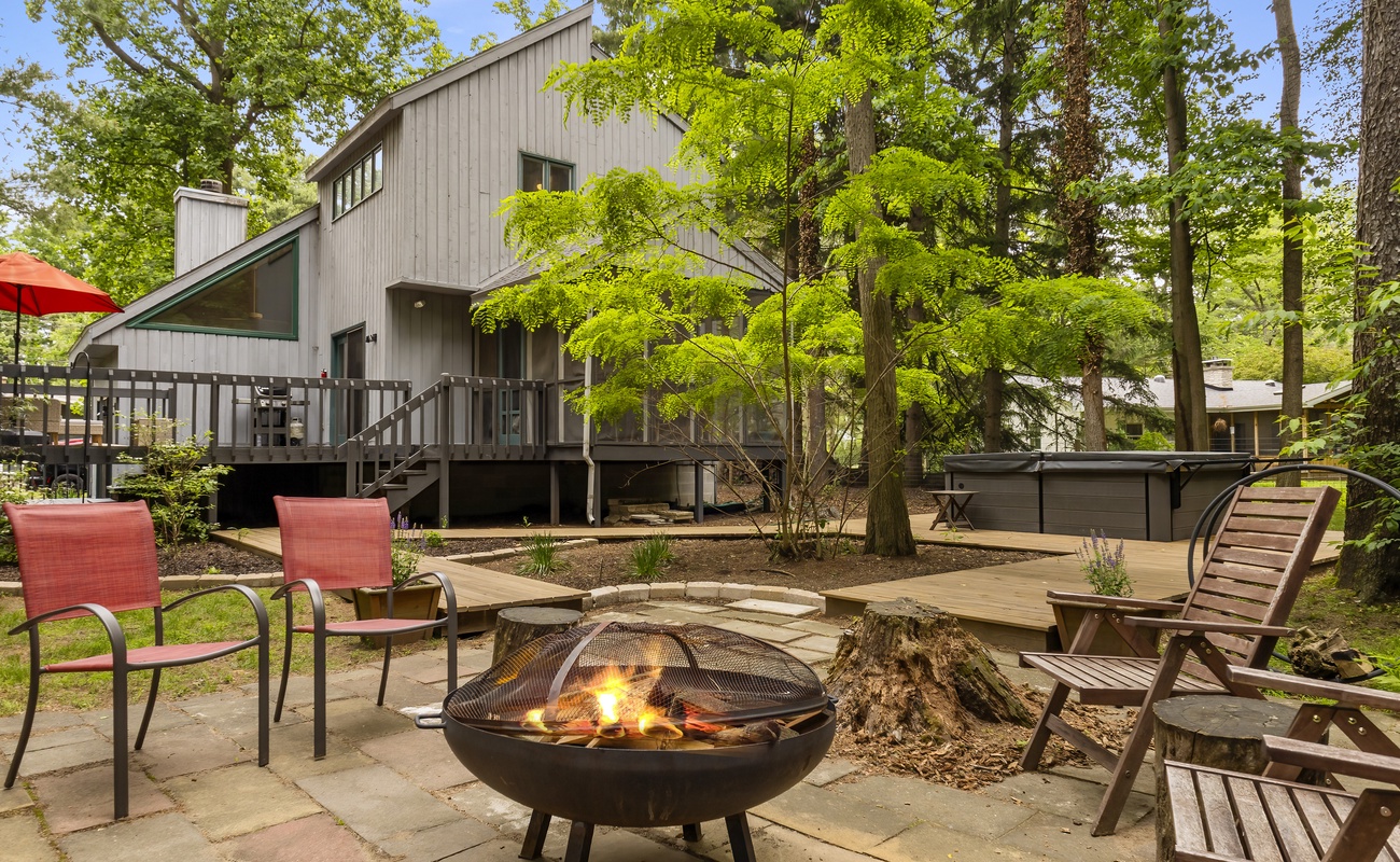 Sip, sit, and savor the moment by the crackling fire.