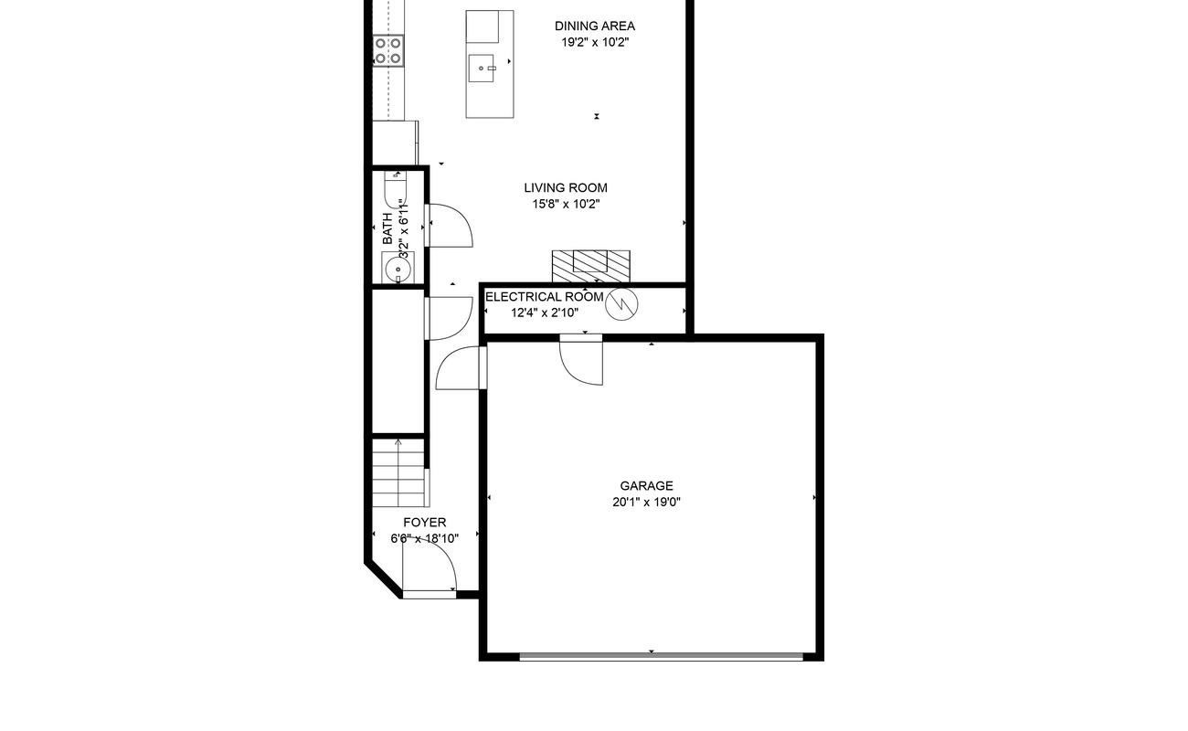 Sandy Shores First Floor Lay out.