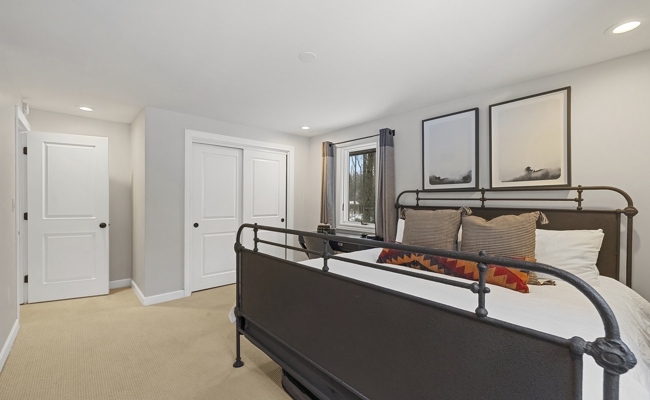 Simple, modern details shape this relaxing space for deep rest.