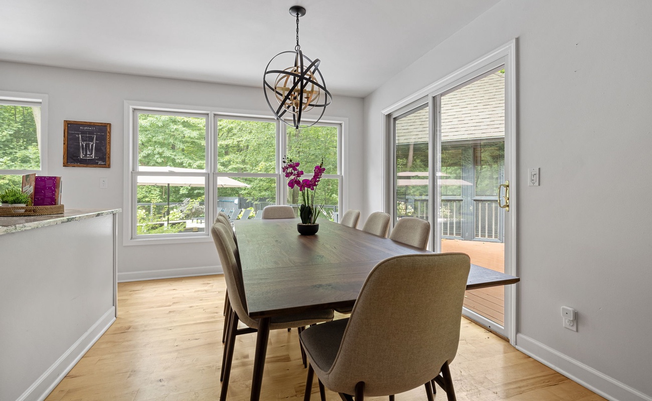 Morning coffee and evening meals just got a whole lot more picturesque.