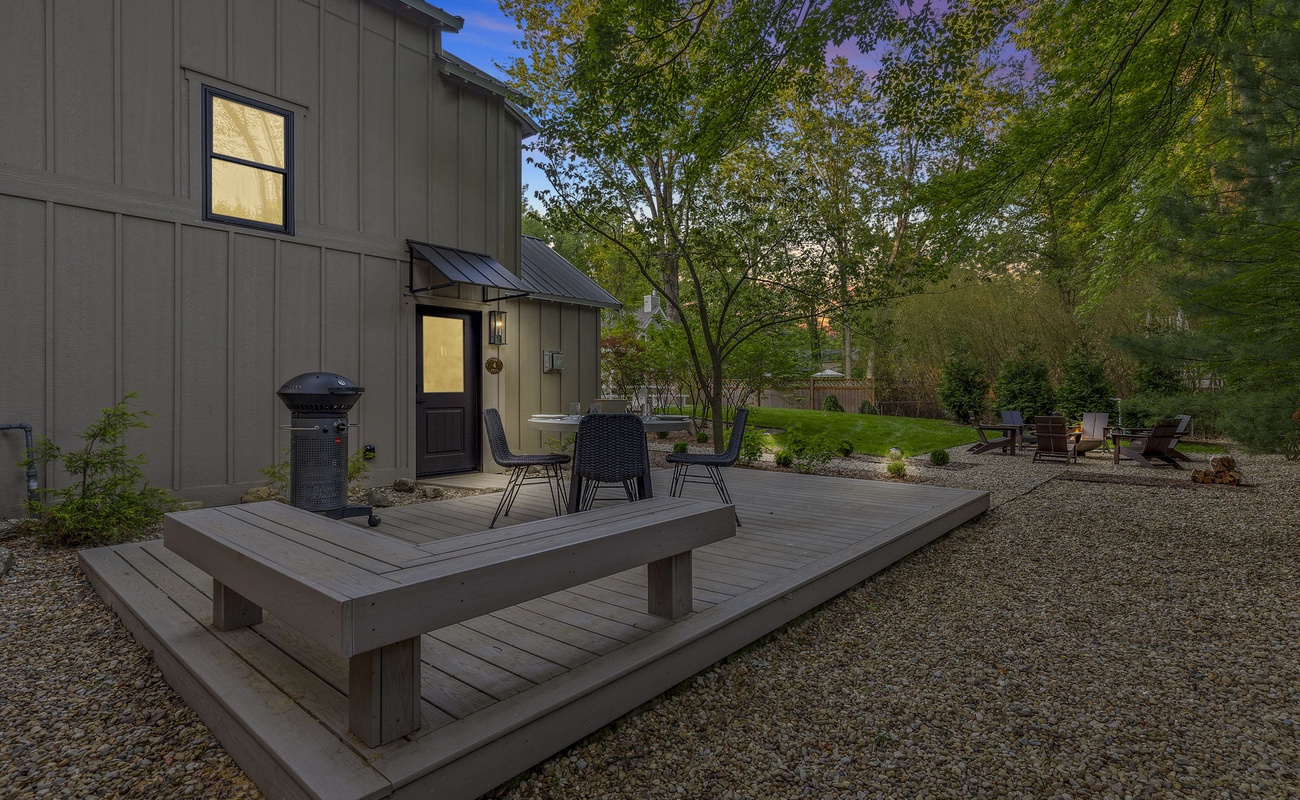 Finding peace in my little outdoor oasis!