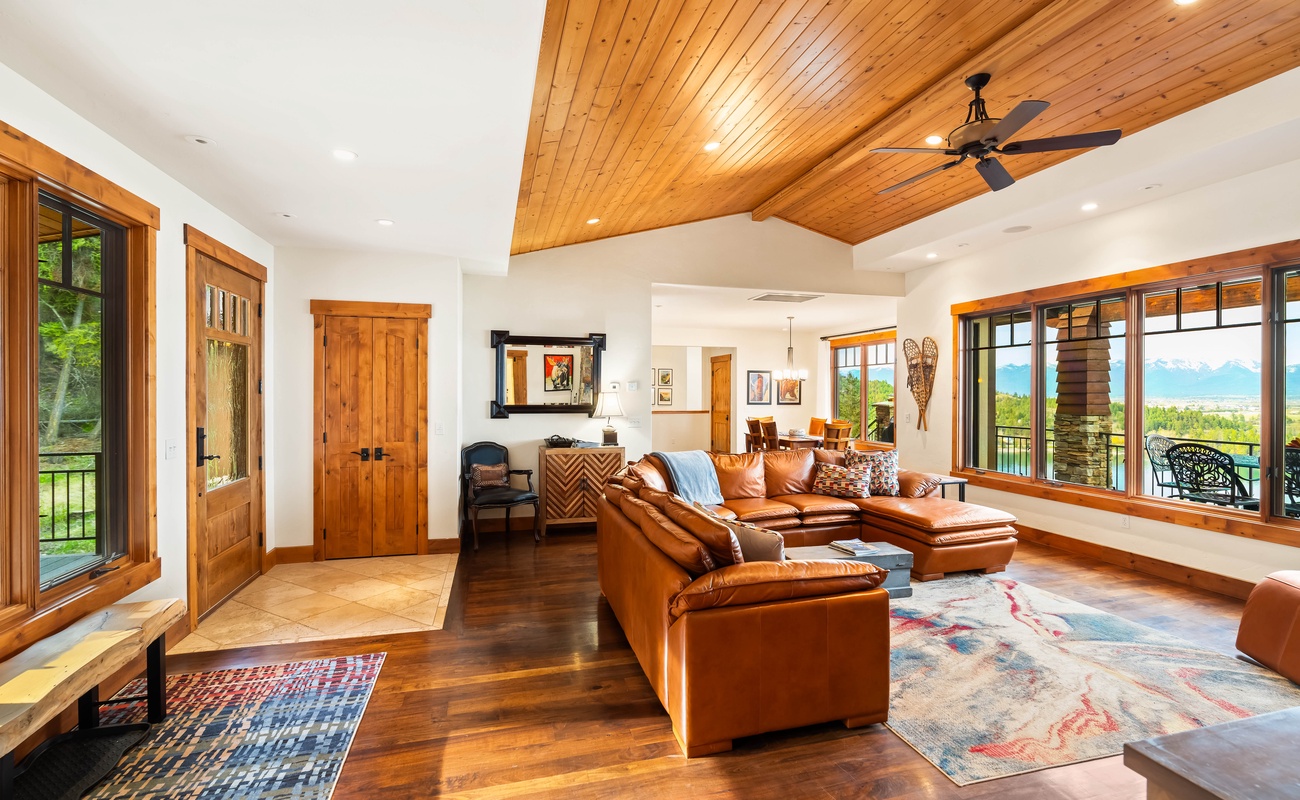 This living room isn’t just a vibe; it’s a whole personality—warm, welcoming, and always ready for a good time.