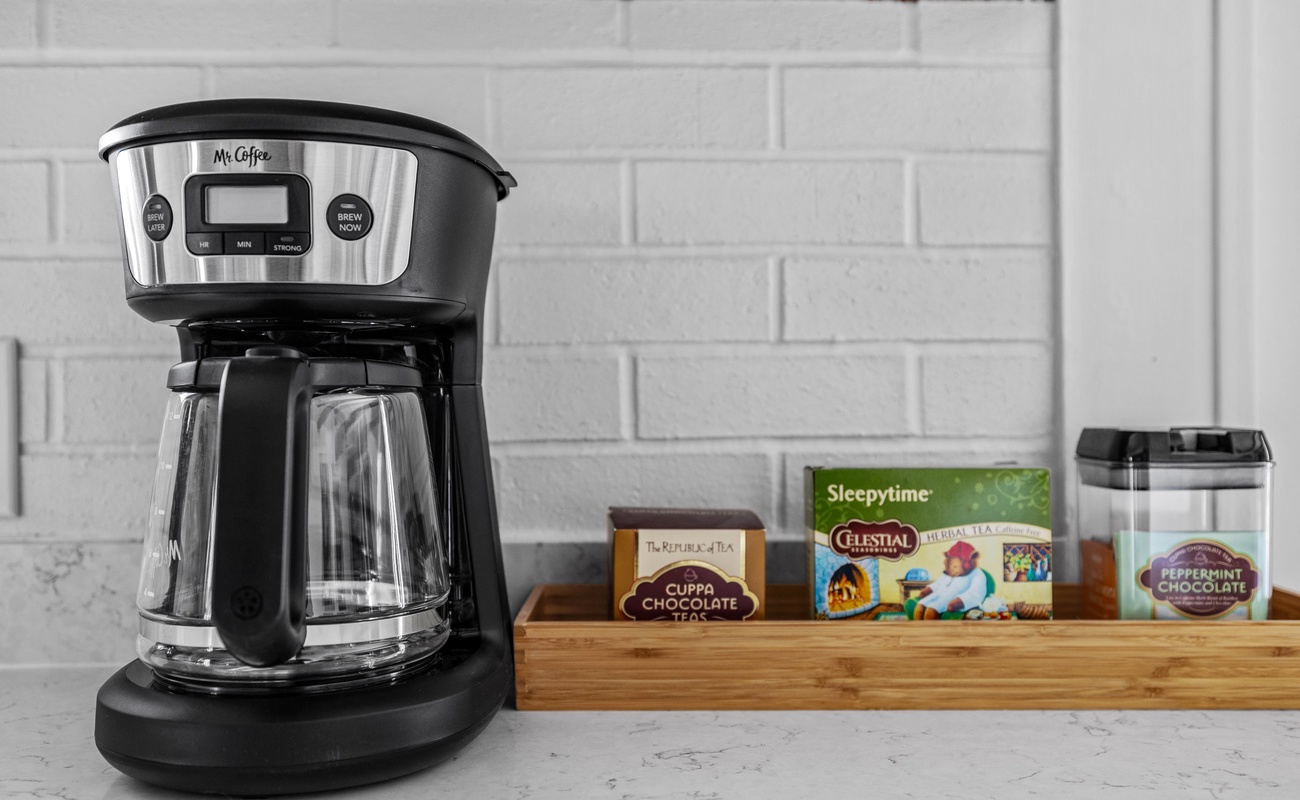 Perk up your day with a cup or 2 of your favorite brew.