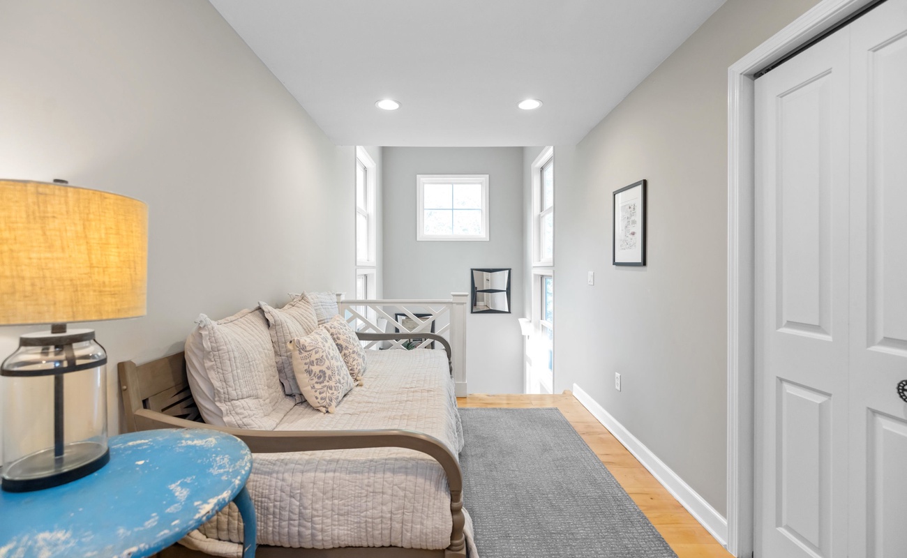 The perfect spot for napping, reading, or contemplating your next snack!