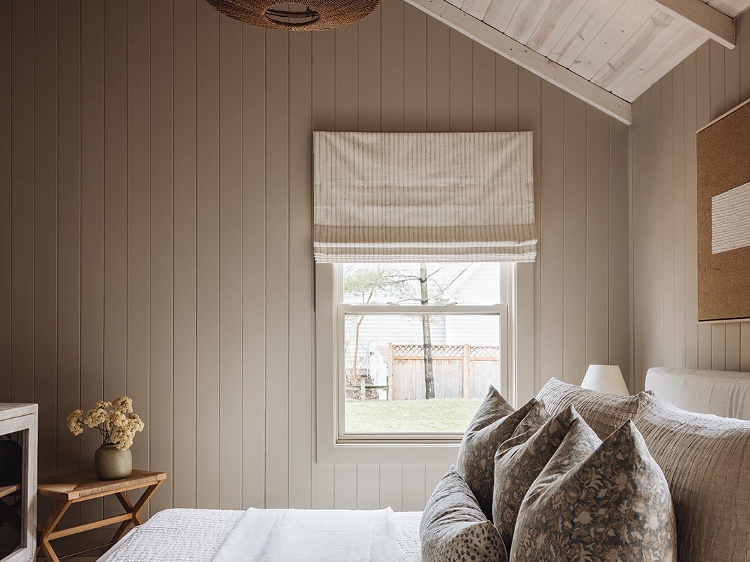 Every bedroom is outfitted with high-quality bedding + linens for a sound sleep.