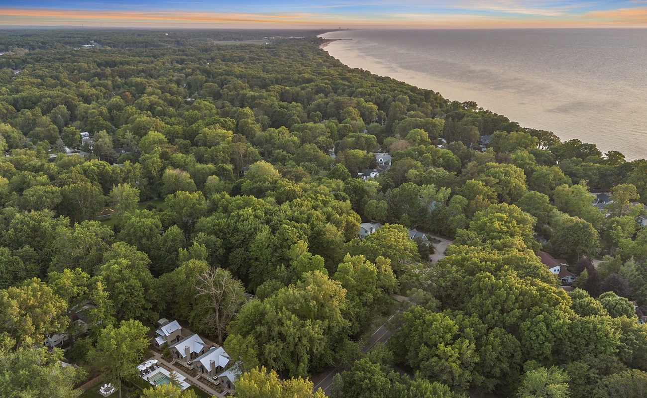 Finding serenity from above.