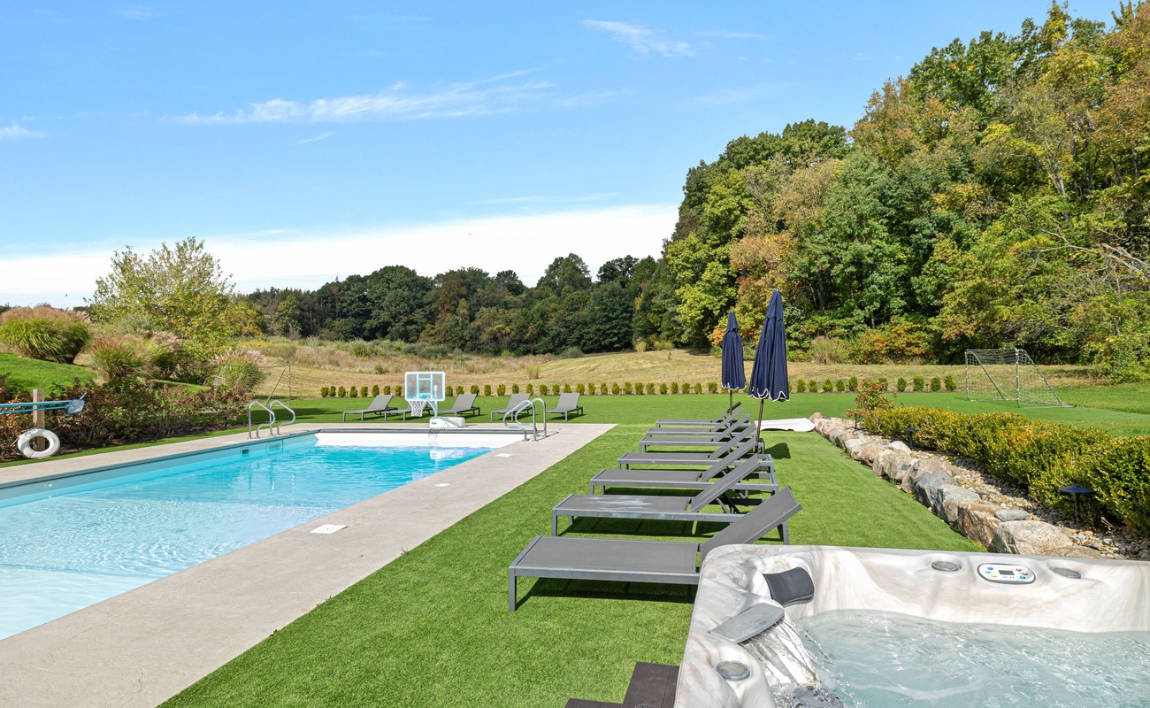 Pool or hot tub? Why not both! The perfect way to soak up the good times!