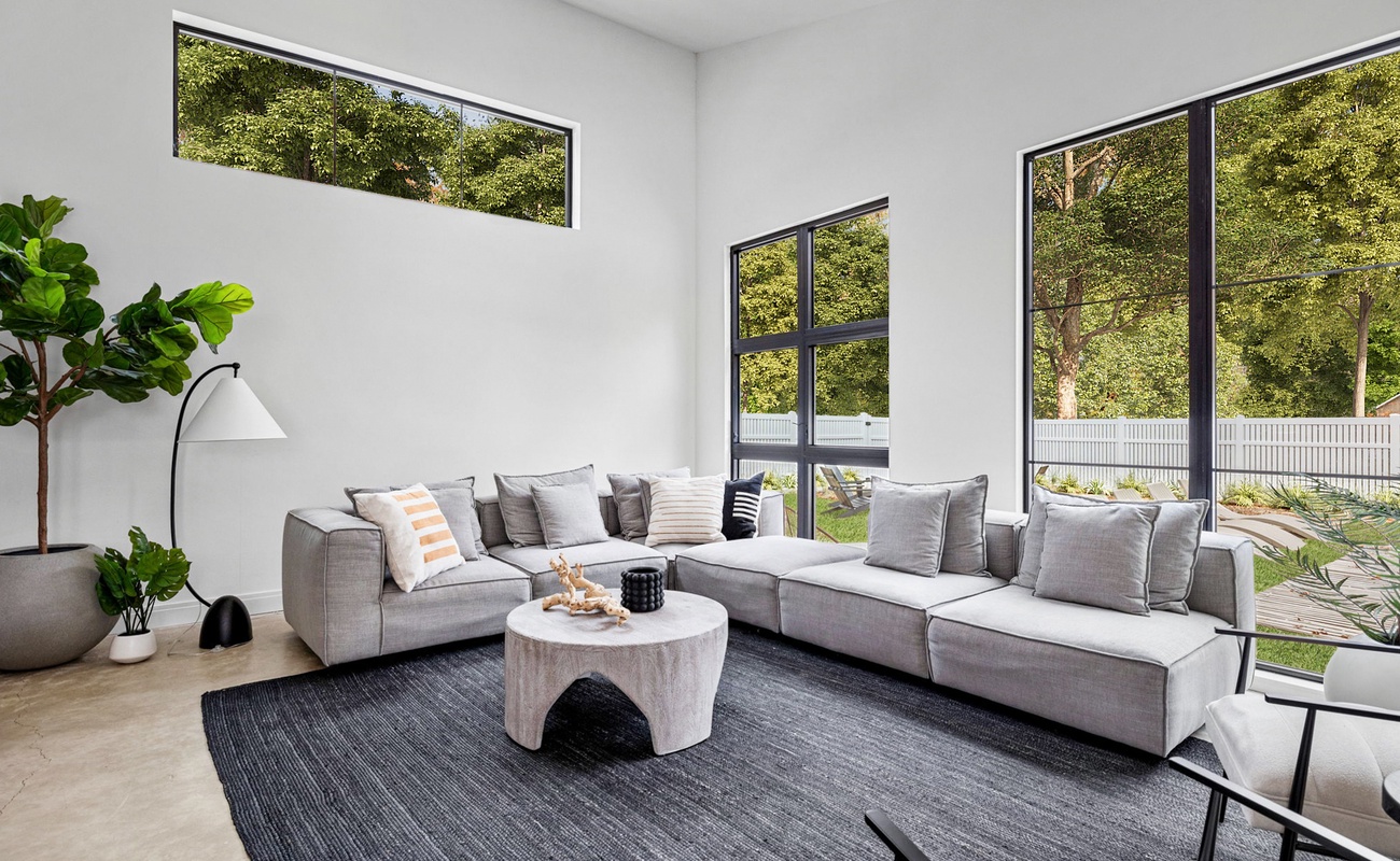 This room is basically a giant hug with a view.