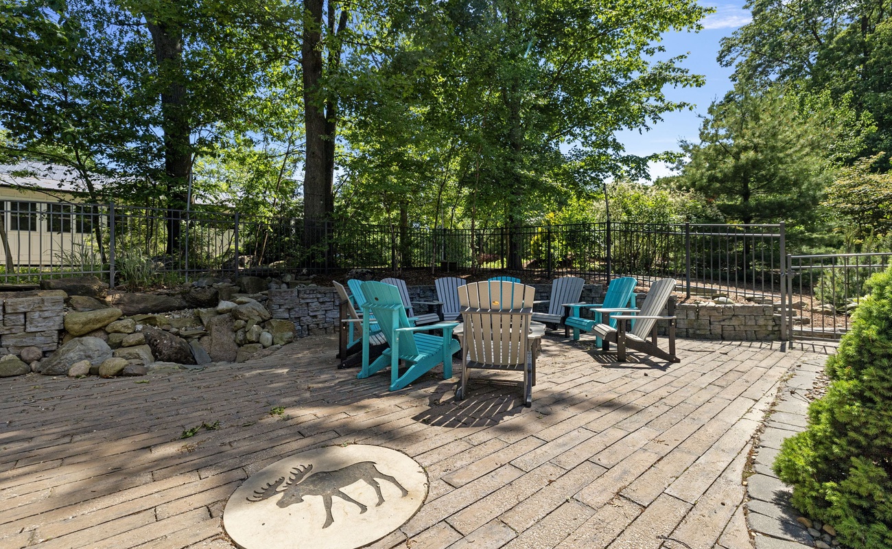 A perfect spot for reminiscing about the day's adventures.