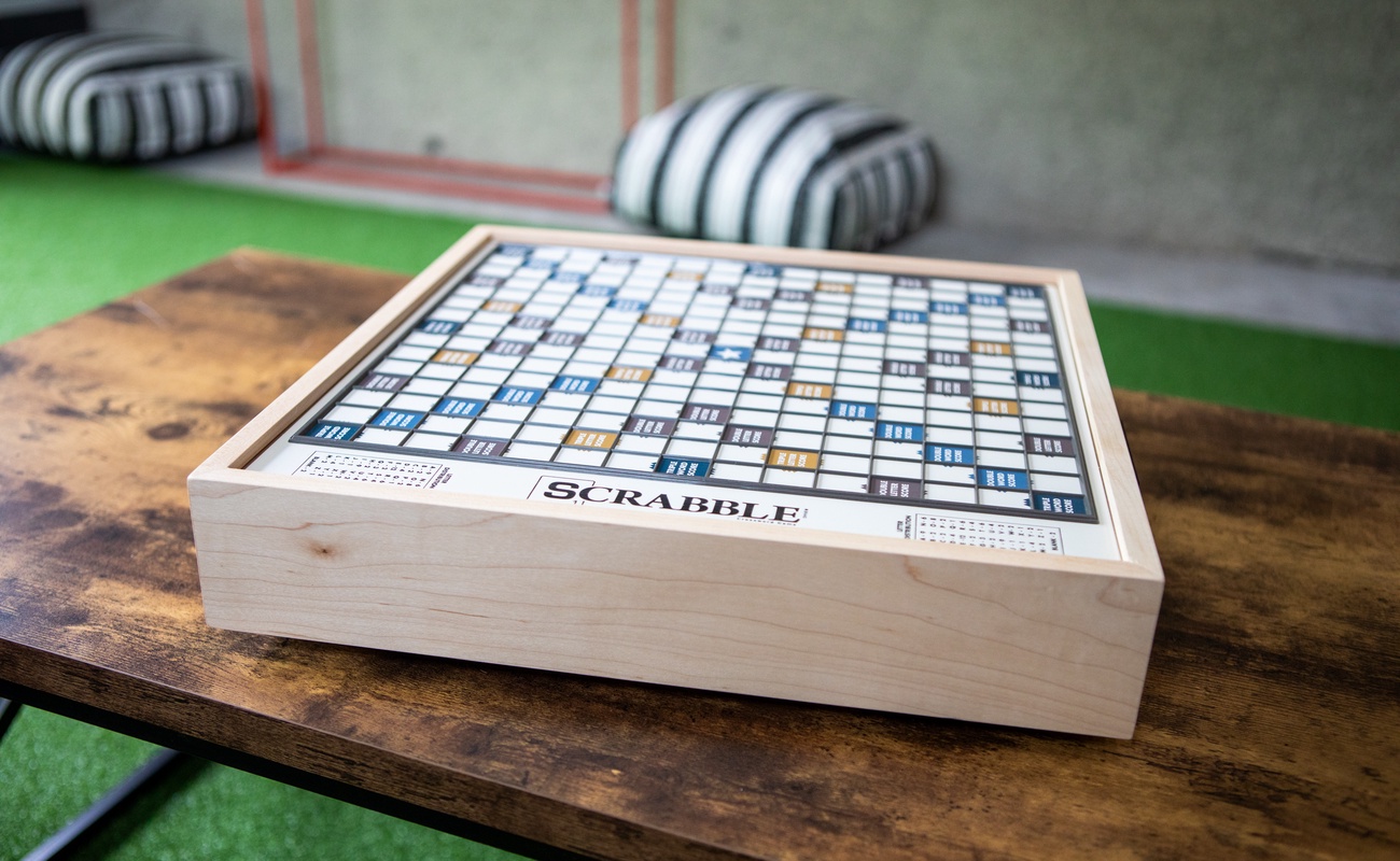 There are so many words to describe the awesome recreation room – perhaps you can come up with a few yourself!