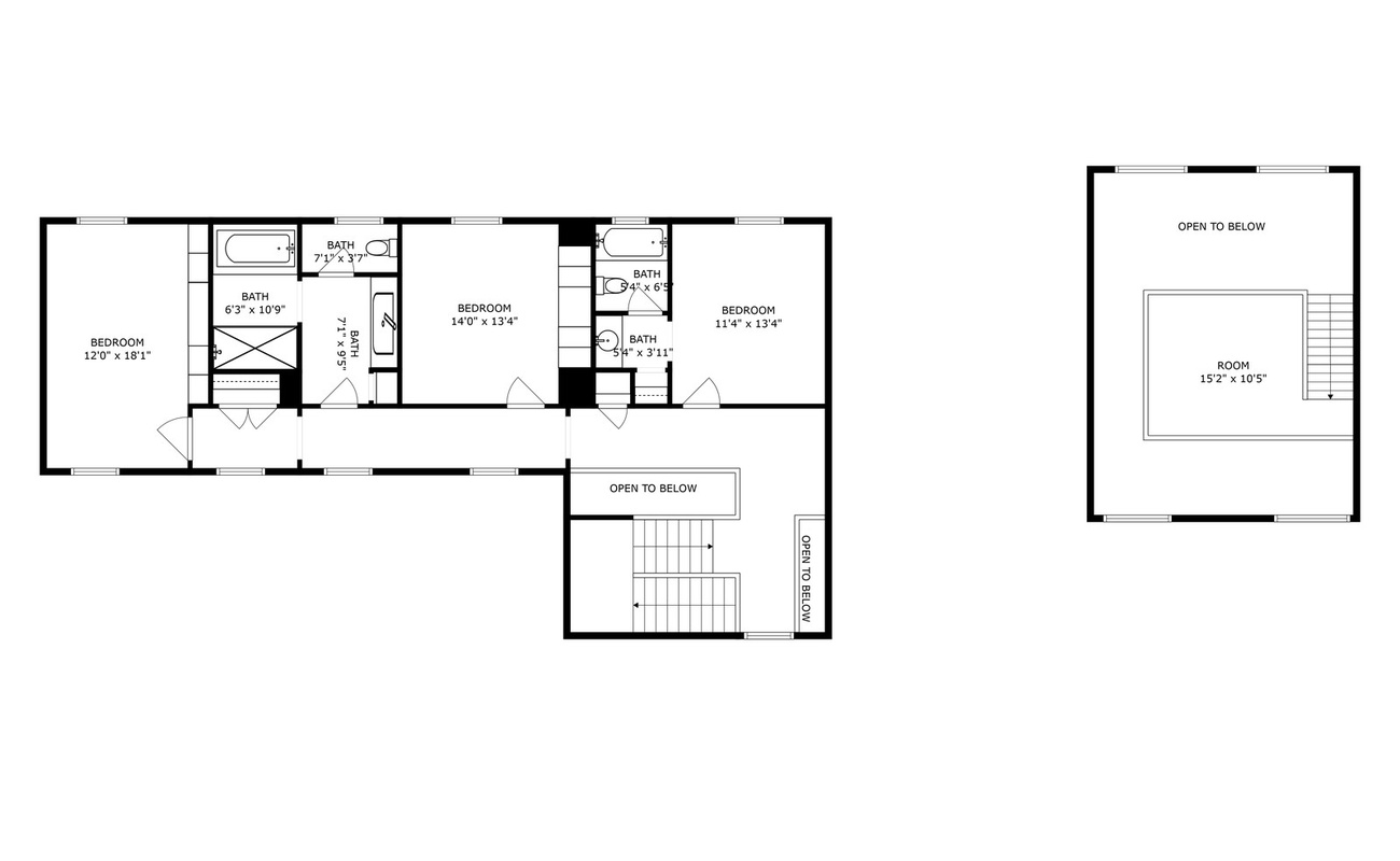Wilder Woods 2nd Floor Plan.