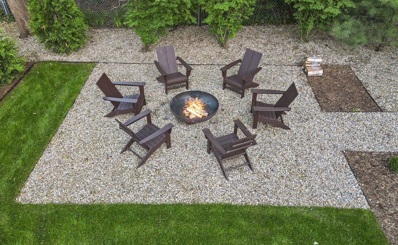 Gather around the fire pit and let's make some memories!