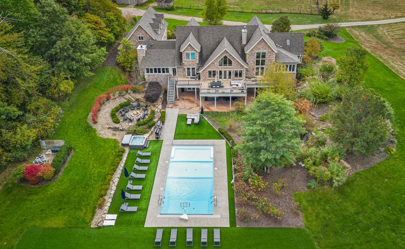 Luxury living, from the pool to the fire pit—your retreat awaits.