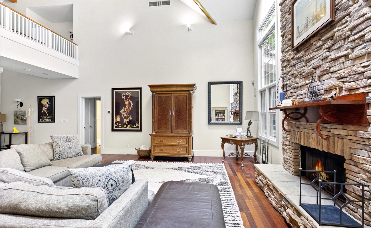 Statement stonework and style in every corner.